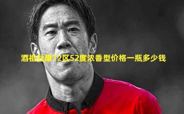 酒祖杜康12区52度浓香型价格一瓶多少钱